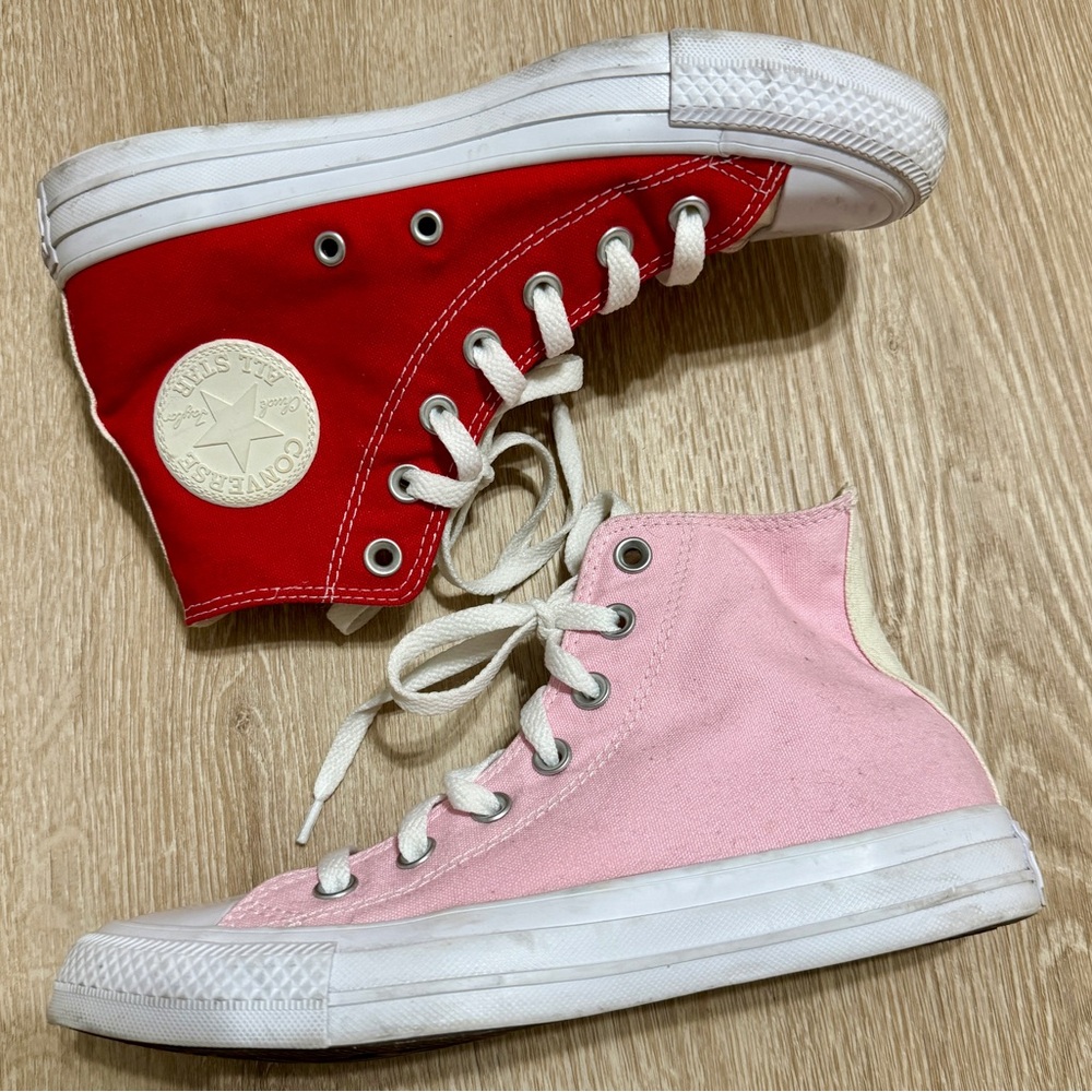 Women’s custom Chuck Taylor All-Star, high tops size 7